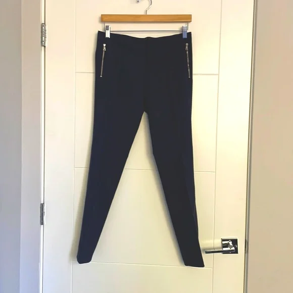 Zara | Pants & Jumpsuits | Zara Navy Cigarette Pants